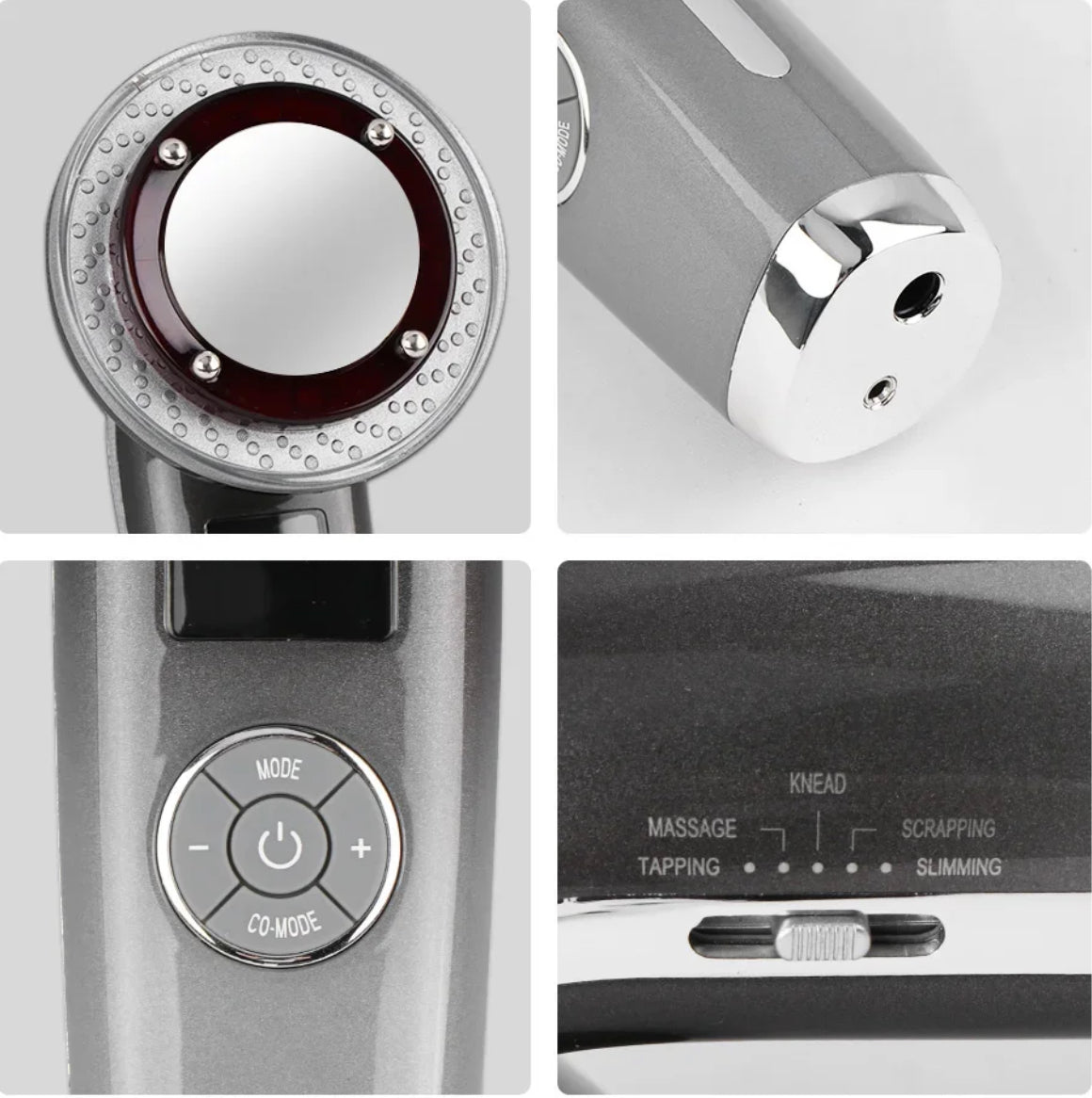 Body Slimming 8-IN-1 Machine ,Anti-Cellulite Fat Burner Skin Lift Tighten Massager - Available In Black or White