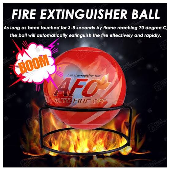 Auto Fire Off Fire Extinguisher Ball