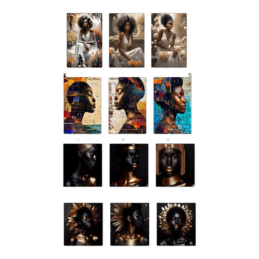 African Wall Art-Various Options