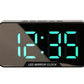 Digital LED Mirror Alarm Clock Bedside Alarm Clock Modern Minimalist Fashion Student Alarm Silent
