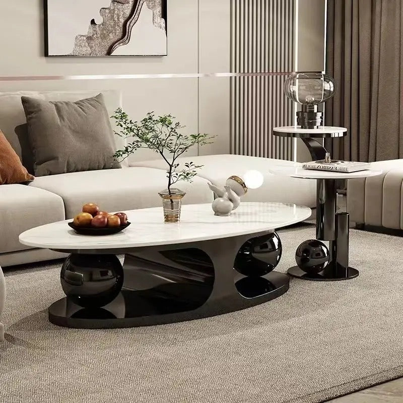Modern Luxury Nordic Style Coffee Table Set 2pc