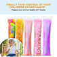 DIY Ice Popsicle Maker Ice Cream Molds Bags Reusable Easy Release Freezer Pops Maker