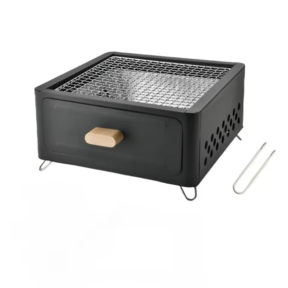 MHome Barbecue Grill Portable Charcoal Stove Tabletop Camping Grill