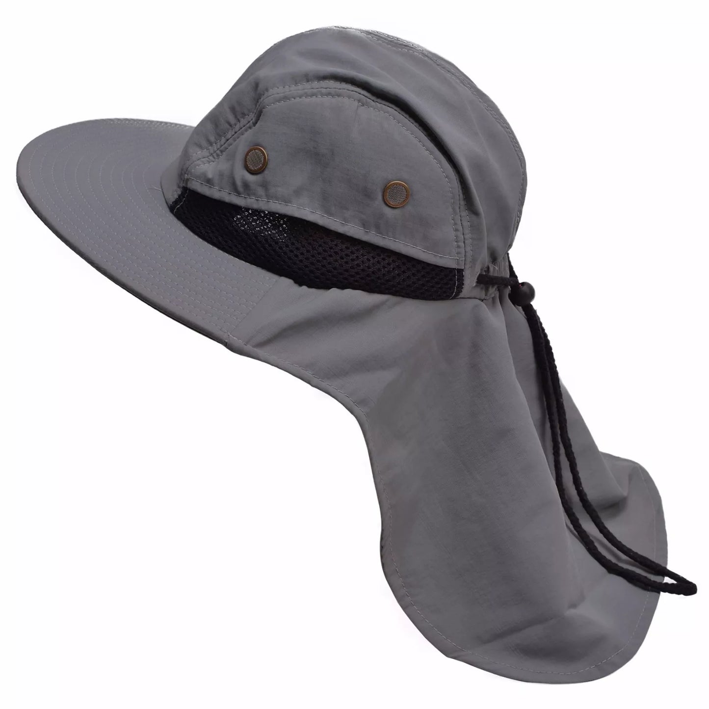 Fishing Hat Sun Protection Outdoor Hat with Neck Flap  Anti-UV Hat - Various Colours