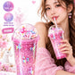MHome Unicorn Glitter Tumbler 500ml -Various Colours