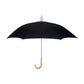 Outdoor Wooden Handle Umbrella