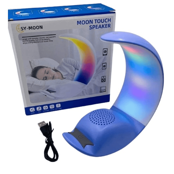 Moon Touch Control LED Light and Wireless Bluetooth Speaker