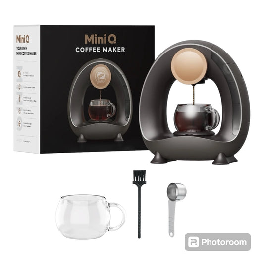 Portable Automatic Coffee/Tea Machine, Mini Q Electric Coffee-Tea Maker