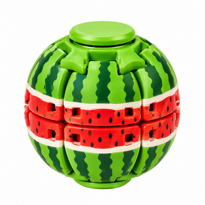 Gyroball Pop Fruity Press-and-Spin Fidget Ball - Fidget Toy