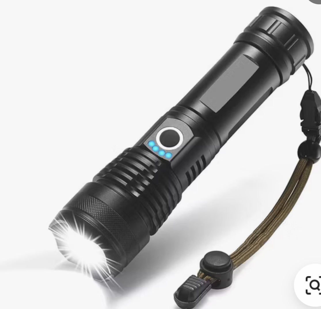 Ultra High Power LED Flashlight Camping Waterproof Zoomable Torch-DB45