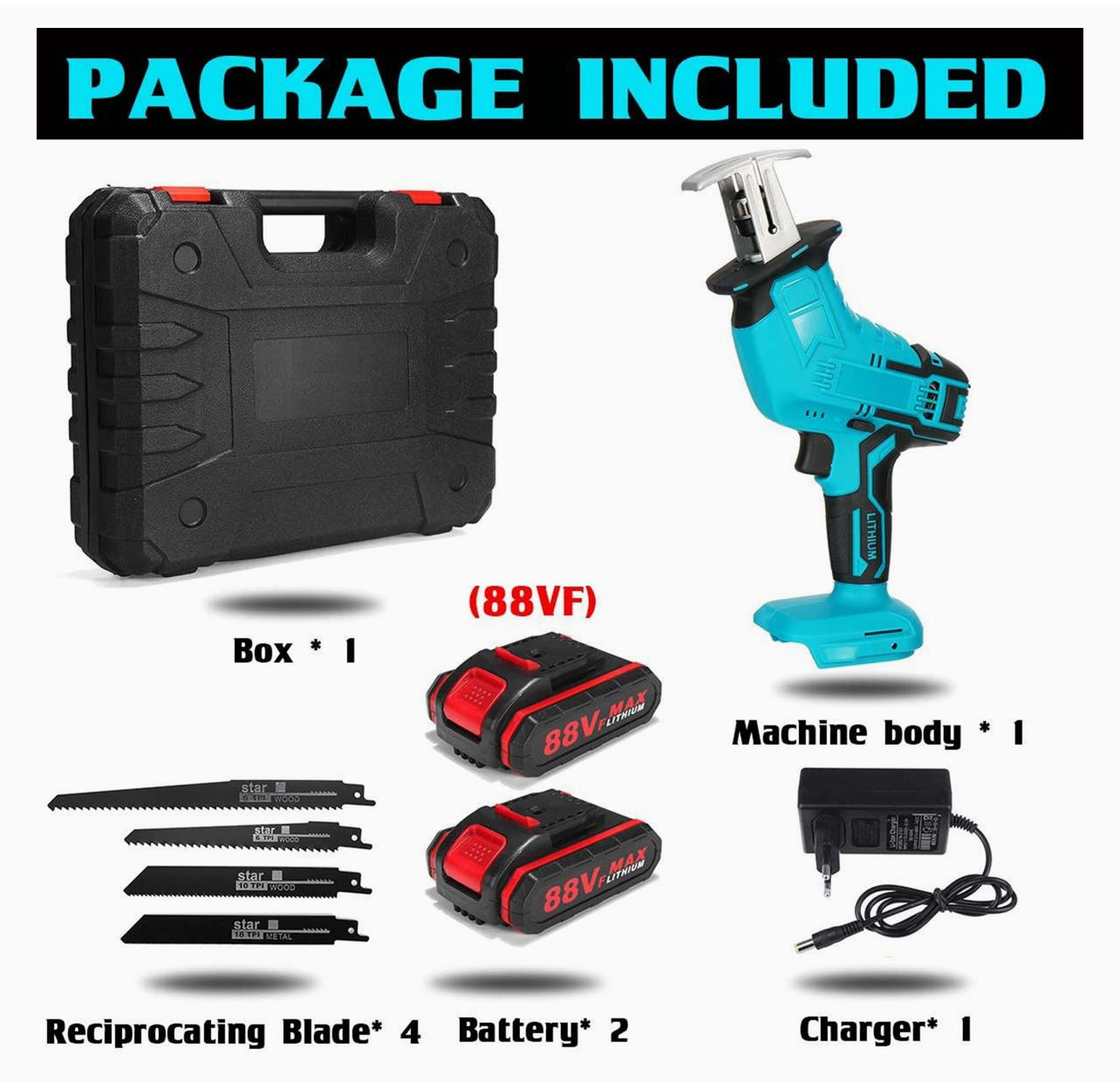 Cordless Reciprocating Woodworking Electric Saw 21V - FB20