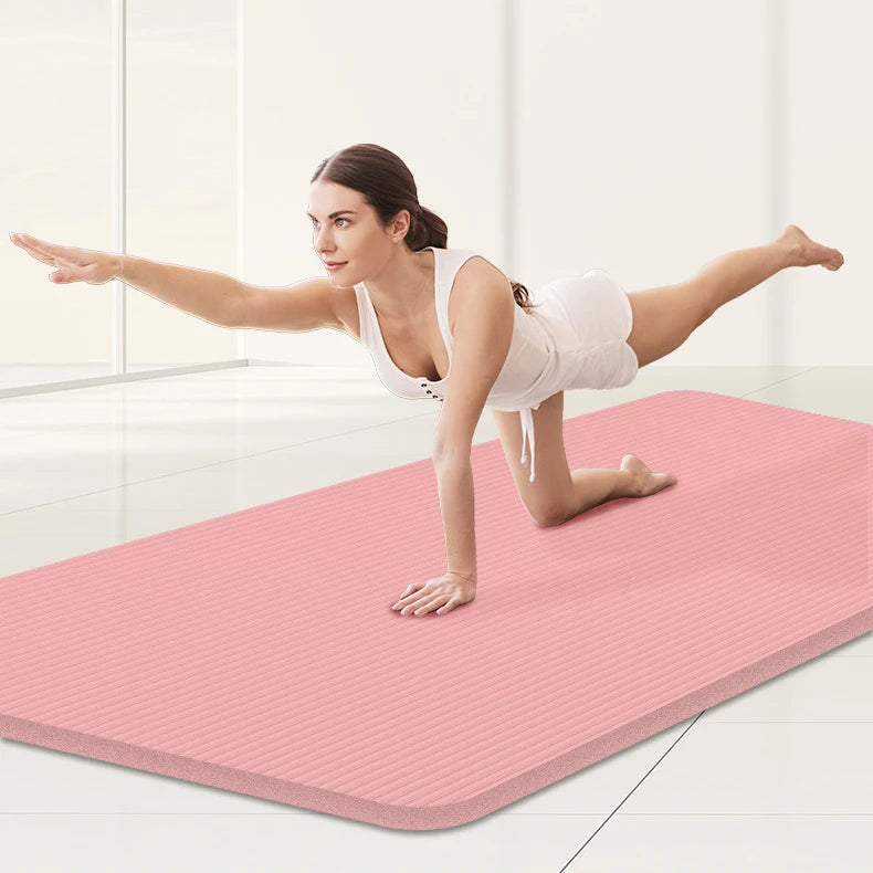 MSPORTZ Solid Yoga Mat For Fitness-Various Colours