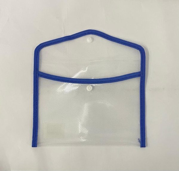 Pocket File A4 with Button Colour Edge