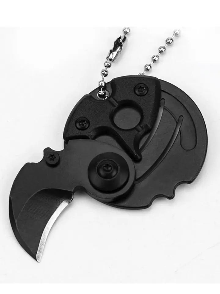 Mini Portable Folding  Coin Shaped Knife