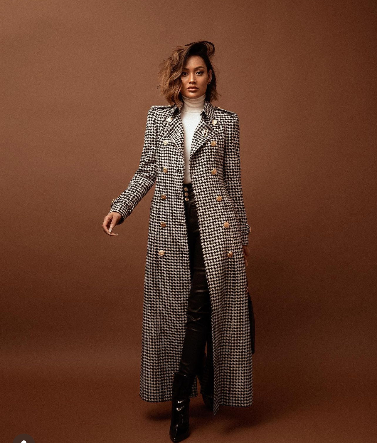 Ladies Trendy Long Coat