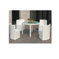Mhome 5-Piece Patio Dining Set – Modern Outdoor Elegance