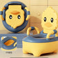 Portable Travel Potty Eco Friendly PP Toddler Training Toilet Stable High Toughness for Kids-Various Colours