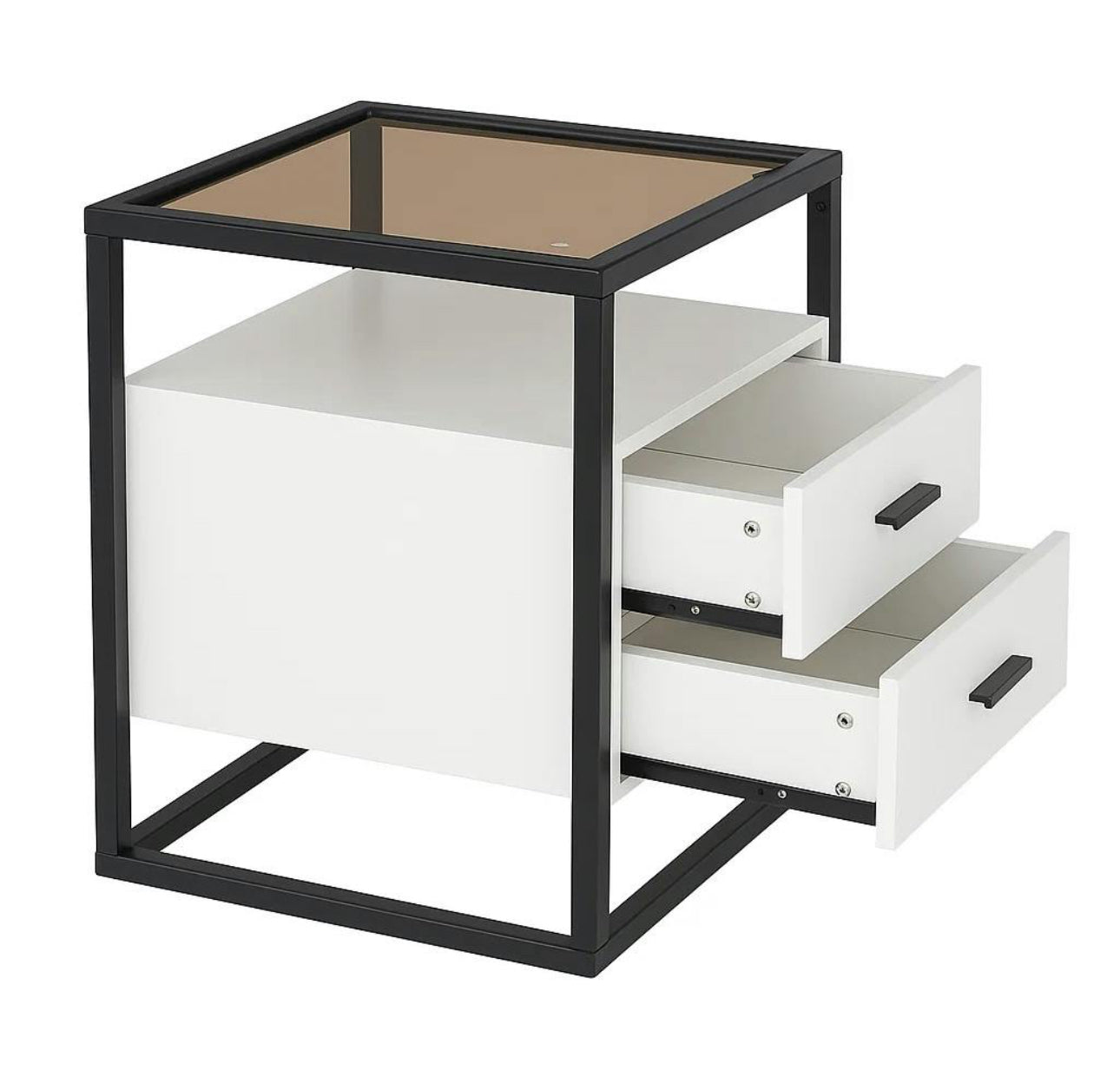 MFurn Zabala GlassTop Floating Pedestal