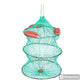 Fishing Net Mesh Collapsible Fish Cage Fishing Basket Foldable Fishing Trap