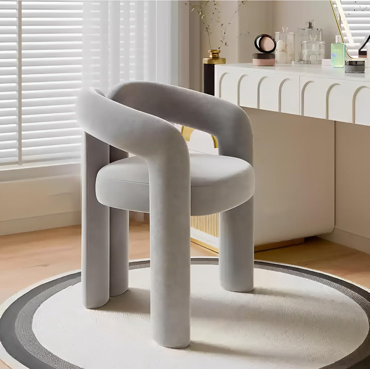 MFurn Padded Lounge Chair Living Room Accent Armchair-Various Colours