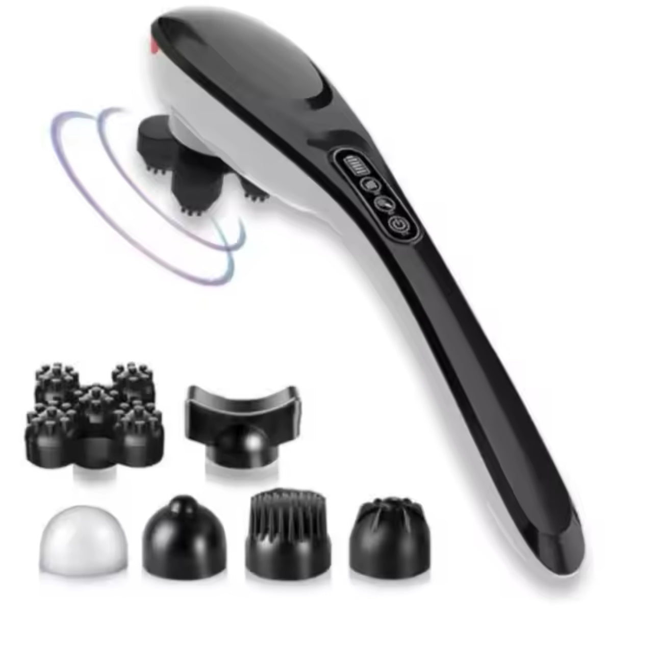 Cordless Handheld Back Massager,Rechargeable Electric Deep Tissue