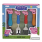 Stainless Steel Peppa Pig Baby Feeding Spoon and Fork Cutlery Set for Kids