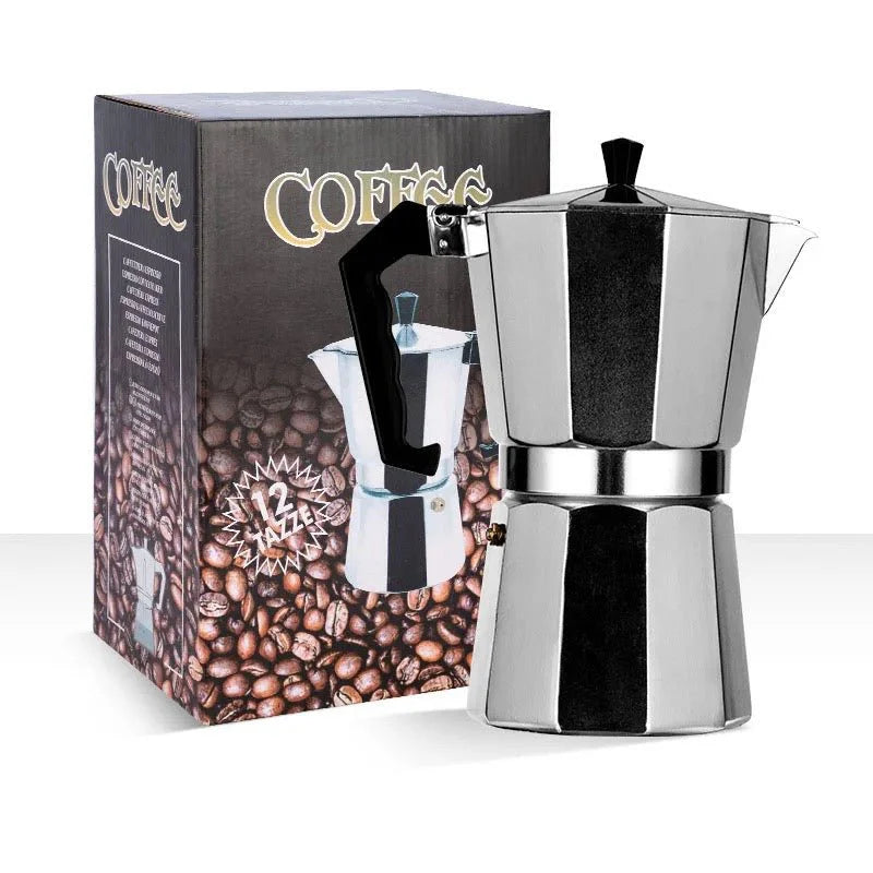 Classic Moka Espresso Pot | 3Cup & 6Cup Options