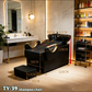 MFURN Saloon Combo Deal 3pc Set-Shampoo Chair,Mirror & Barber Chair