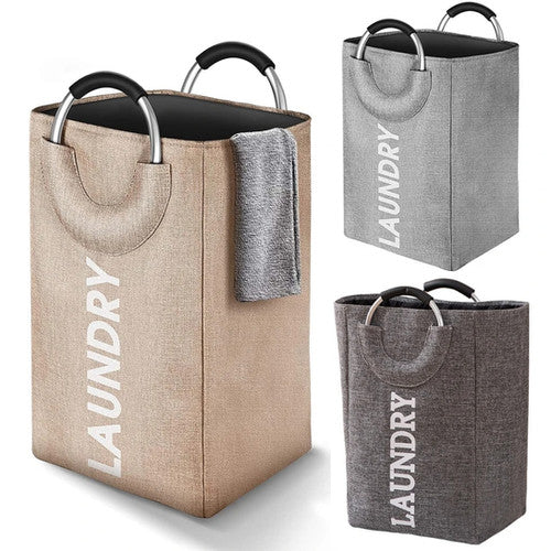 MHome Collapsible Laundry Bag with Ring Handles-Various Options