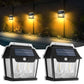 Solar Motion Sensor Wall Lamp – Dual Light, Waterproof & Energy-Saving