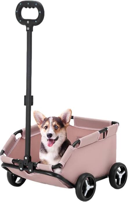 Pet Travel Stroller Dog Cat, Dog Pram Ultra Light for Travelling Shopping Walking Playing.