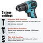 Multifunction Cordless Battery PowerTool Kit -4 Different Tools!