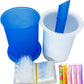 DIY Ice Popsicle Maker Ice Cream Molds Bags Reusable Easy Release Freezer Pops Maker