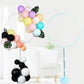 Balloons Wreath Ring Balloon Stand Arch For Wedding Decoration Baby Shower Kids Birthday Party Decor Balloons Circle Bow