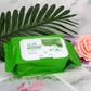 ALOE Soft Cotton Wet Wipes Facial Cleansing Towel, Mild, Moisturizing, Emollient, Non-woven Makeup Cotton Pads Lint Free Face Eye Lip Nail Polish Remover Cosmetic Pads, 30pc/bag