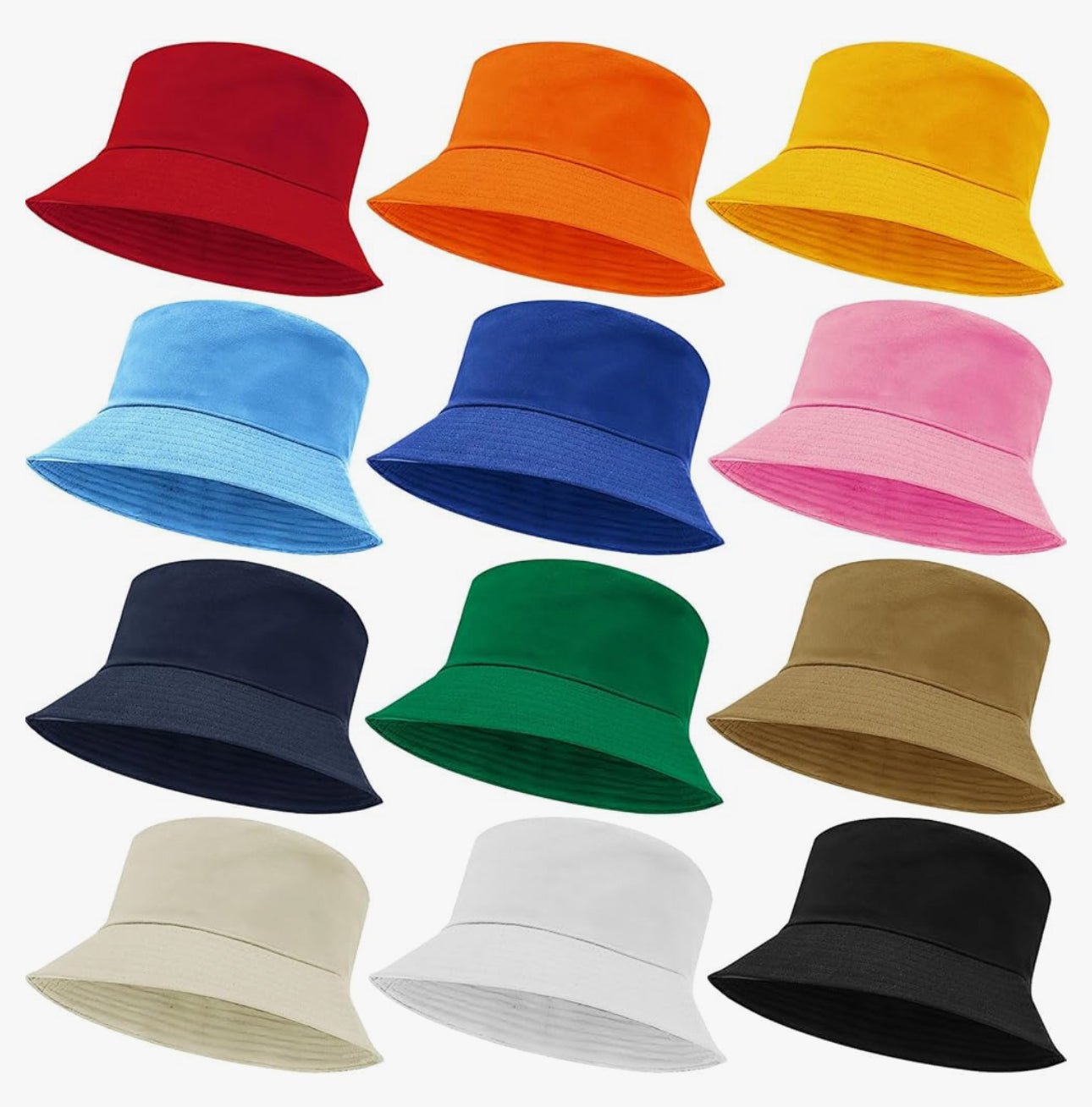 Unisex Summer Bucket Hats-Various Colours