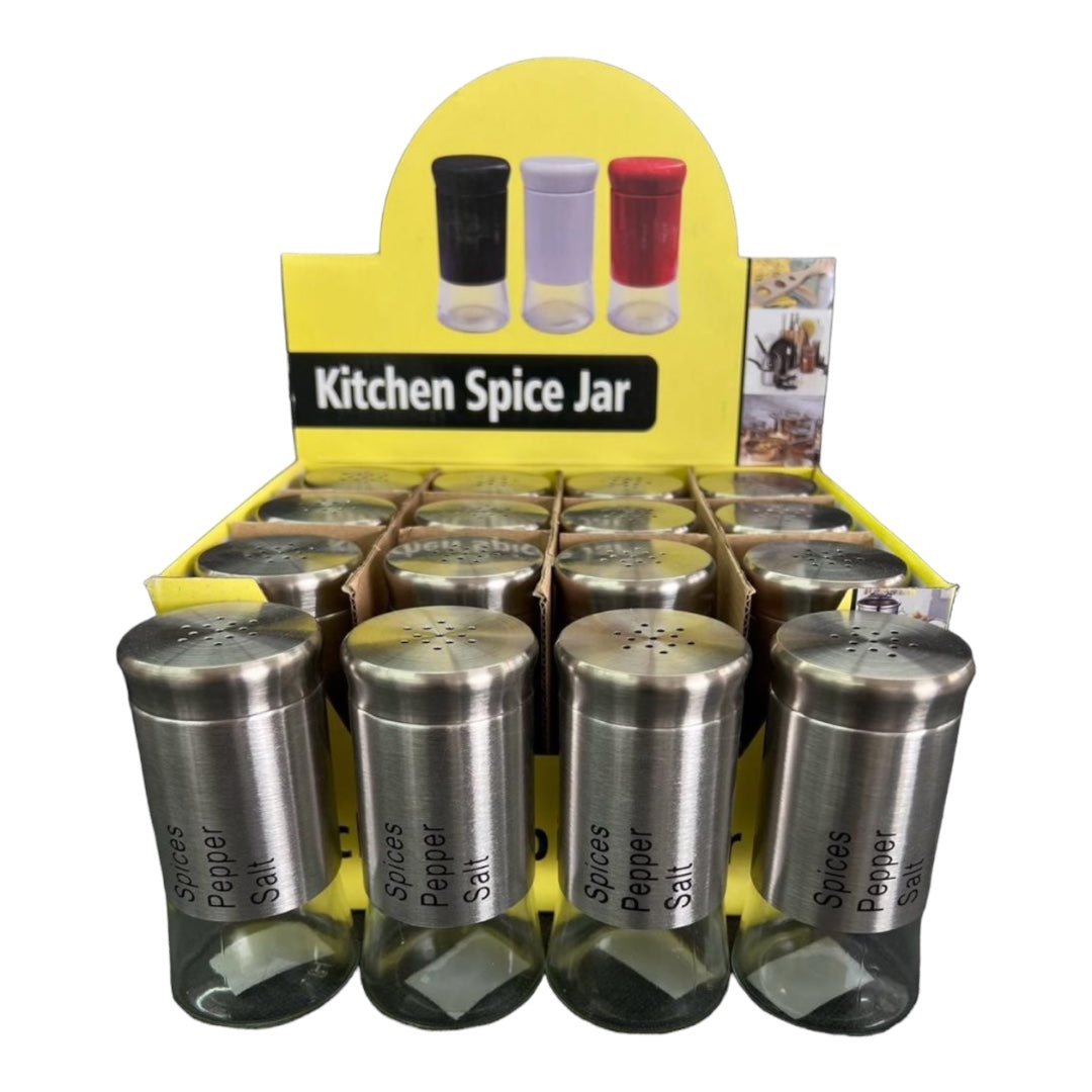 Salt/Pepper Dispenser Stainless