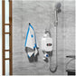 Mini Electric Tankless Water Heater with LED Temperature Display & Shower Head