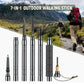 MTech 7 In 1 Outdoor Folding Climbing Walking Stick Safety Security Trekking Rod