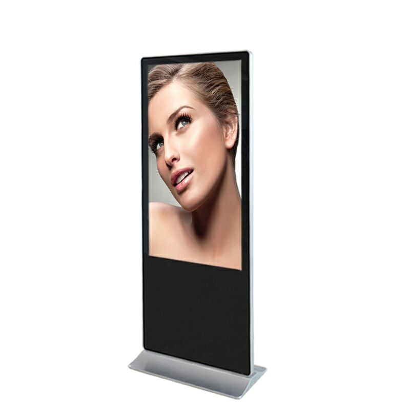 55 Inch LCD Digital Signage Media Player Indoor Floor Standing Display