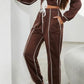 Ladies 2pc Trendy Tracksuit-Various Colours