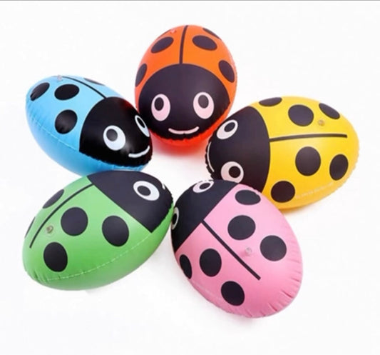 Inflatable Swimming Air Float Buoy Flotation Ball Ladybug Design-Various Colours