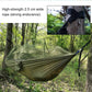 MHome Portable Camping Hammock With Mosquito Net - Military Green