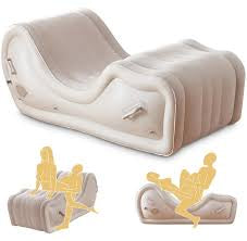 MHome Sensual Curv Inflatable Multifunctional Love Seat Sofa