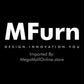 MFurn Modern Black LED Vanity Dressing Table