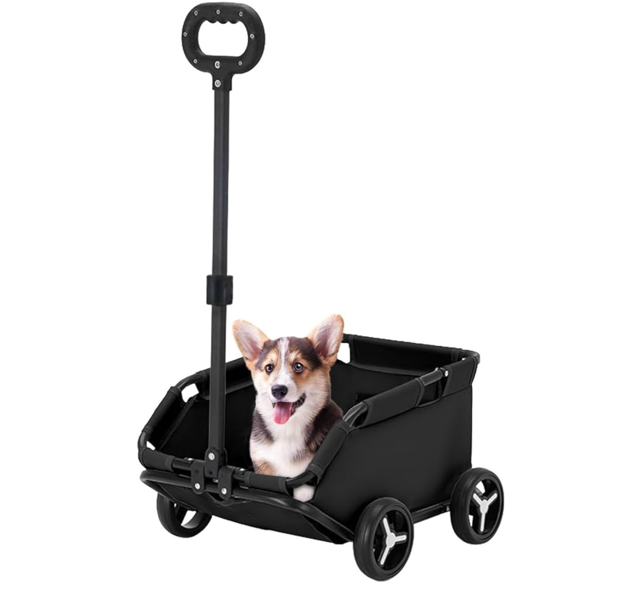 Pet Travel Stroller Dog Cat, Dog Pram Ultra Light for Travelling Shopping Walking Playing.