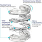 New Anti-snore Mouthguard, Adjustable Anti-snoring Mouthpiece, Night Time Teeth Mouthguard Bruxism Sleeping Bite Guard.