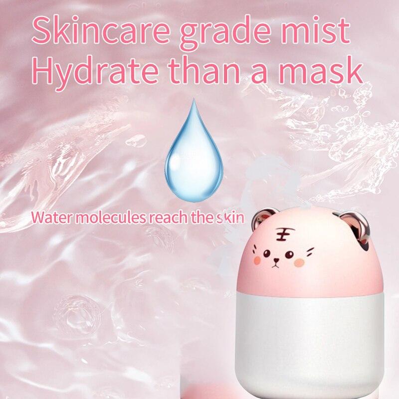 Air Aroma Diffuser Led Colorful Light Transforming Aroma Humidifier For Bedroom