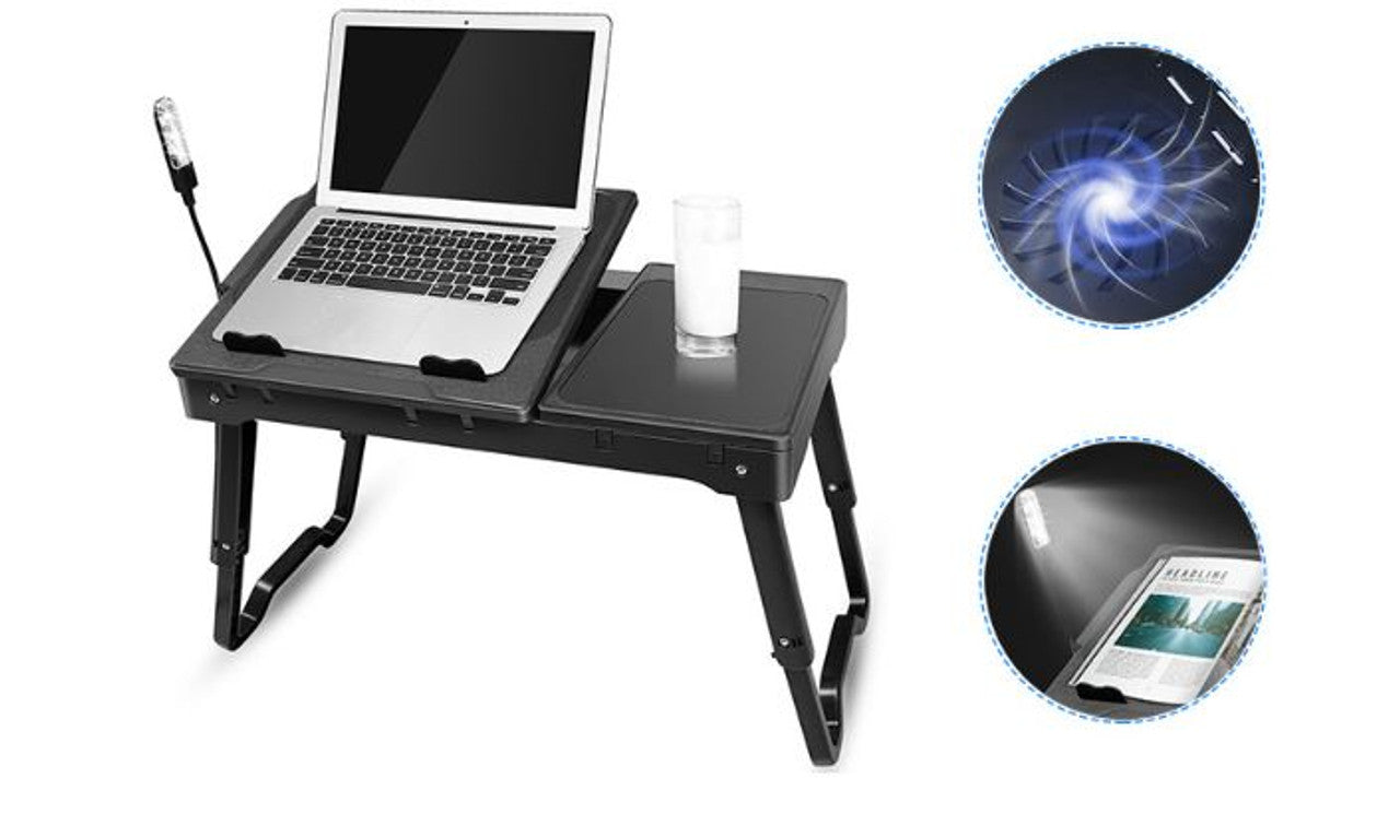 Laptop Table with 4 Port USB Hub – Megamall Online Store
