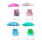 Kiddies Camping Chair With Umbrella- Various Options